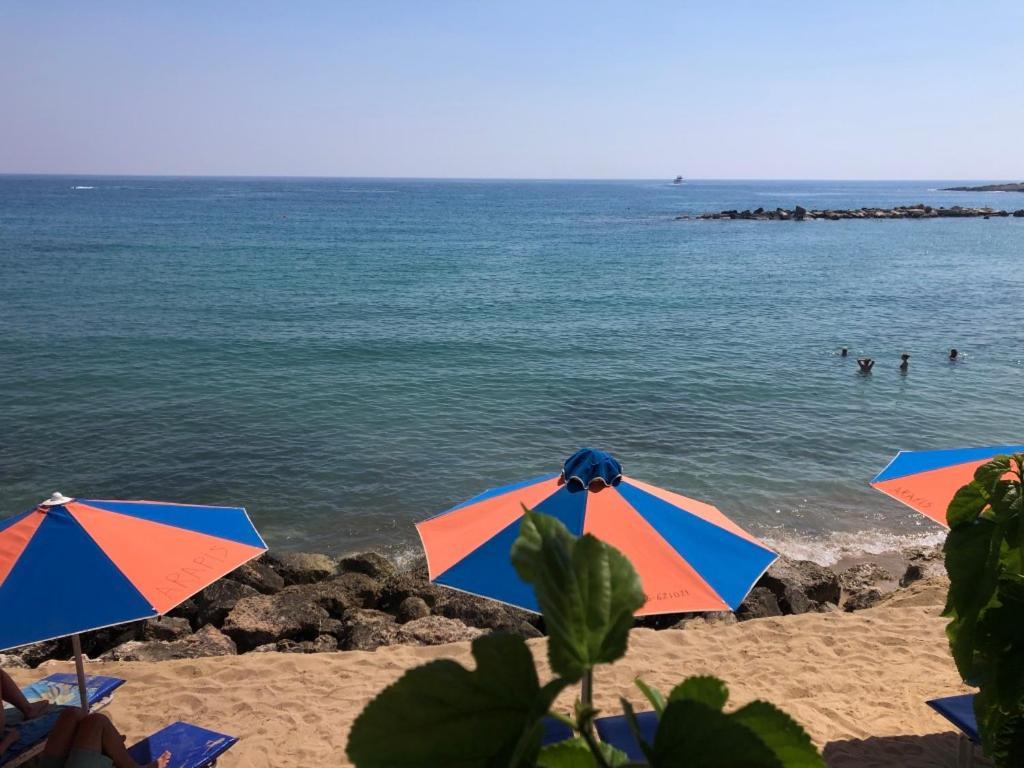 Modern 2Br Apartment With Pool, Veranda & Garden In Paphos Ngoại thất bức ảnh